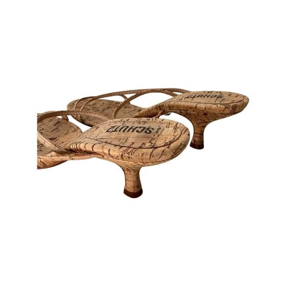 SCHUTZ Tan Strappy Sandals - Picture 6 of 9